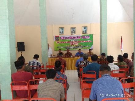 Musyawarah Desa Dalam Rangka Penyusunan Dokumen RKP-Desa Tahun 2020